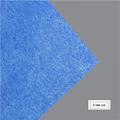 Color polyester fiberglass mat